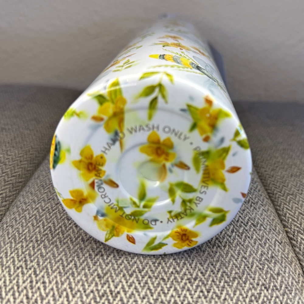 Stainless Steal Tumbler - Bee and Floral Design, 25oz — Primitives By Kathy - Picture 8 of 13